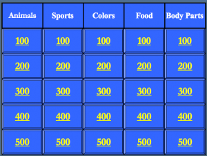 idiomjeopardy